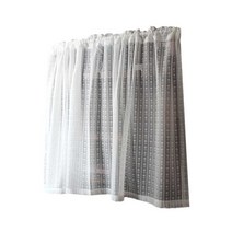 모먼트 레이스 울 순수 바란스 주방 커튼