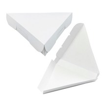 무지 조각 피자 박스, 백색, 300개