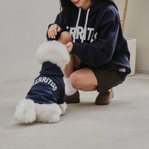호텔세리토스 HC x andblank 후드 강아지 주인 커플옷 세트, Navy