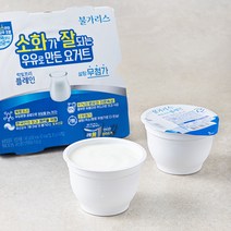 불가리스 락토프리 플레인 요거트 4개입, 85g, 4개