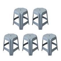 팬물산 편의점 오각의자 5p, 그레이