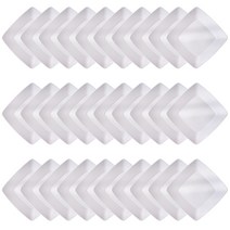 쓱싹 플라스틱 다회용 소스 접시 10cm, 30개, 라라 접시(화이트), 화이트