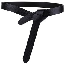 라온투유 가죽 원피스 매듭 벨트
