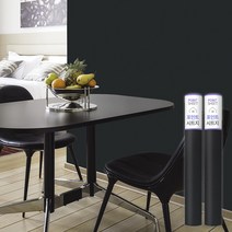공간메이트 페인티드 단색펄 시트지 2p, 블랙(MDS-02)