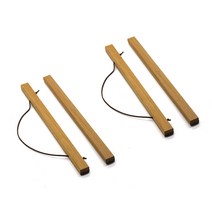 한수오 북유럽 인테리어 우드족자 2p 세트, 모카우드