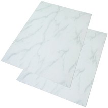 휴팡 강아지 PVC 사각형 매트 2p, 스노우마블