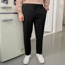 남성용 오티디 옆밴딩 스판 링클프리 슬랙스