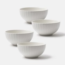 쓰임 멜로즈 면기, 화이트, 4개