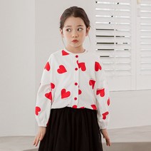 릴리푸리 여아용 쮸리하뚜 가디건
