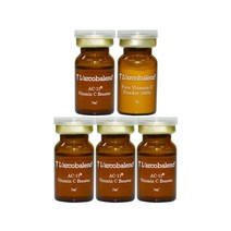 라르꼬발레노 순수 비타민C 솔루션 파우더 7g + 부스터 7ml x 4p, 35ml, 1개