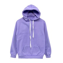 플랜데이 루즈핏 베이직 무지 기모 후드티