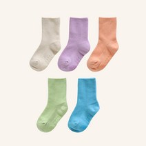 꼬까참새 아동용 도레미파솔 앵클삭스 5종 세트