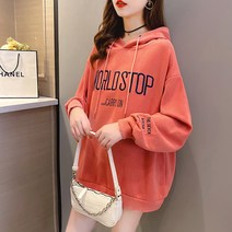 루나걸 엘빈 후드 맨투맨