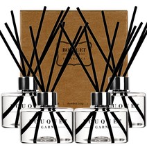 부케가르니 디퓨저 101 200ml x 4p, 화이트머스크