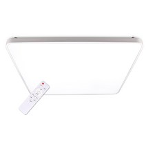 원하 LED 슬림 시스템 완판 거실등 100W + 리모컨, 화이트