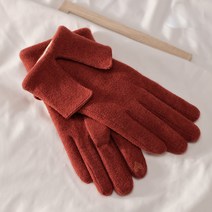 쉐어몰 여성용 손목 폴딩 스마트터치 캐시미어 장갑 양손 세트