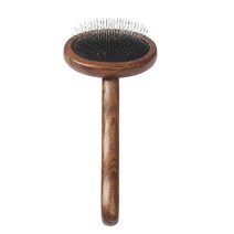 베이직 반려동물 우드 브러시 155 x 70 x 43 mm, 1개