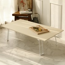스토리퍼니쳐 LPM 비스포크 접이식테이블 1200 x 600 mm, 핑키쉬크림