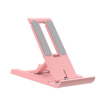 수다쿠 다기능 데스크톱 휴대폰 거치대, 핑크, 1개