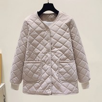 여성용 DM 기모 퀄팅 패딩