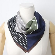 세렌 도트 패턴 스카프 + 선물용 케이스 세트