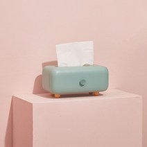 스타 파스텔 앤틱 디자인 티슈 케이스, 블루