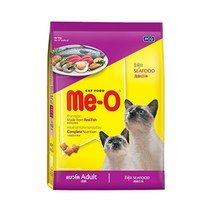 MeO 어덜트용 고양이 씨푸드 건식사료, 닭, 3kg, 1개