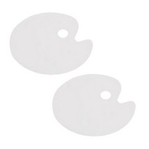 OON 다용도 투명 아크릴 클리어 물감 팔레트 스몰, 1칸, 2개