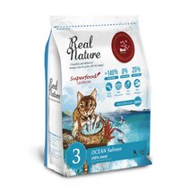 리얼네이처 가수분해 홀리스틱 캣 바다연어 고양이사료, 500g, 1개