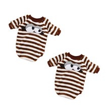 앤티스 매직아이 강아지옷 2p, 브라운