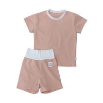 베베나인 아동용 모찌 실내복 상하 세트