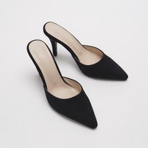 여성용 스틸레토 뮬 힐 9cm