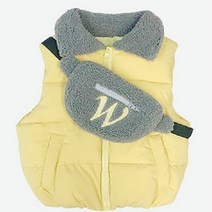 위시키즈 아동용 덤블배색 패딩조끼