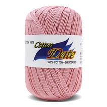 니뜨 코튼 데이트 실 75g, 901 인디핑크