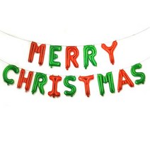 황제풍선 Merry Christmas 호일 풍선 세트
