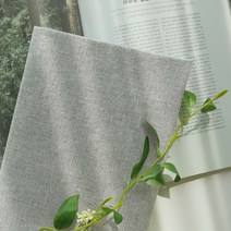 천팜 30수 선염면 어반 그레이 패브릭 원단 210g, 1239 연그레이