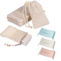 모나코올리브 프리미엄 바디스크럽 비누거품망 5p + 비누받침대 3종 세트, 1세트