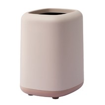 JHCompany 북유럽 더블 레이어 휴지통, 핑크, 1개