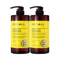 메디올 알시피 안티로스 두피청정 탈모완화 샴푸 우디향, 2개, 800ml