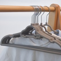 프랑온드 고급 미끄럼방지 옷걸이 33cm, 그레이, 30개입