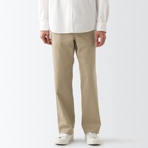 무인양품 남성용 MUJI 치노 레귤러 팬츠 AEF20A3S