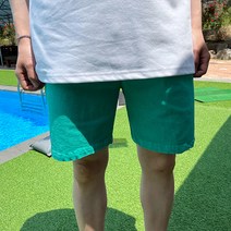 머시따 남성용 피그먼트 밴딩 반바지