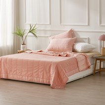 썸머스카이 풍기인견 이불 겸 스프레드, 핑크