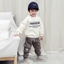 초코몽 아동용 웨이양기모 상하의 세트
