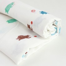 더블라썸 코튼빌 대폭 이중거즈 바이오워싱, 퍼니베어