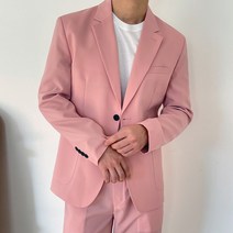 빌락트 남성용 팀스핏 90~110 캐주얼 베이직 정장 상하의 세트