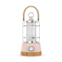 코코노 러스티2 리얼플레임 캠핑랜턴, 오프 핑크, 1개