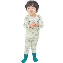 까꿍놀이터 아동용 꼬마 판다 상하복 세트