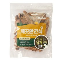 빈즈라이크 반려견 오리날개 육골포 간식, 1개, 오리날개맛