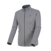 볼빅 남성 골프 LAB 멜란지 트레이닝 저지 집업 VMMTL272 MG